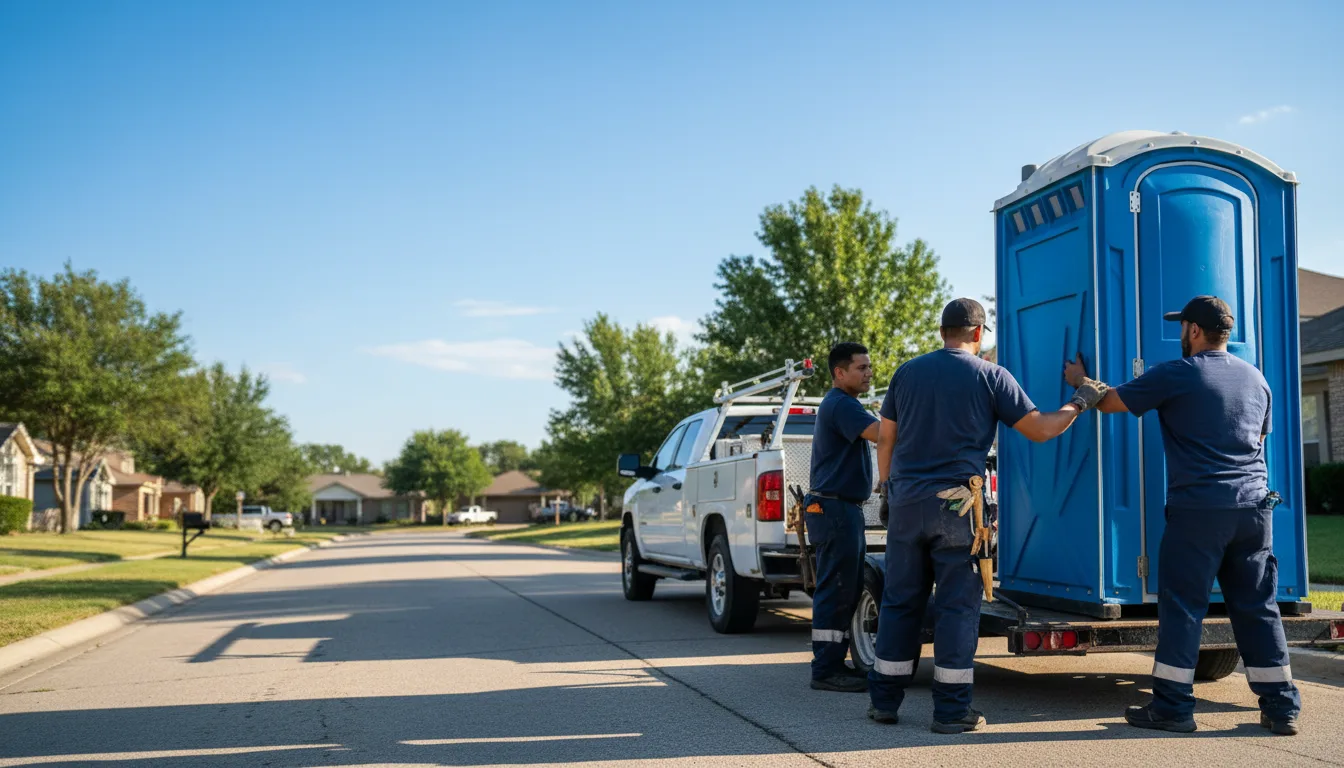 Portable Toilet Rental in Cat Spring, TX near me